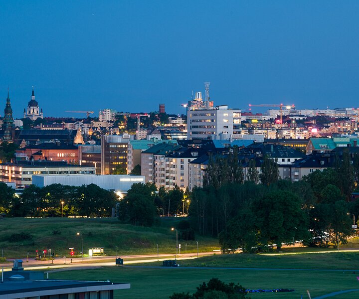 _DSC8646 View from Gärdet on a night in June.