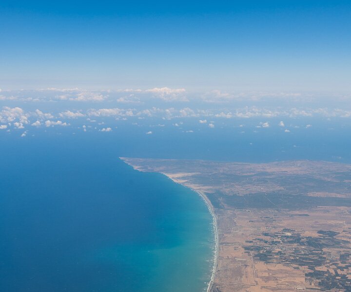 _DSC9296 Flying above Cyprus with view of the west coast of the island.