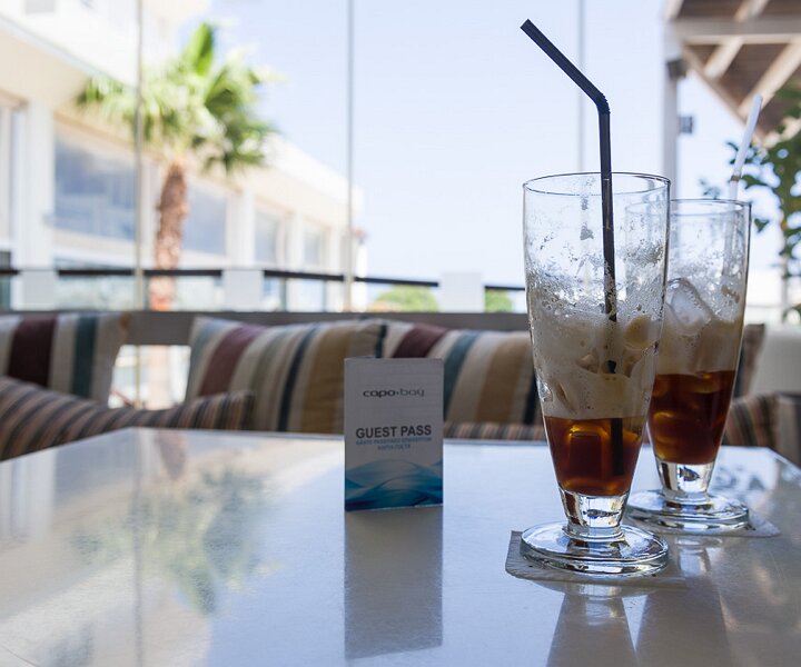 _DSC9302 At Capo Bay hotel, espresso freddo on arrival.