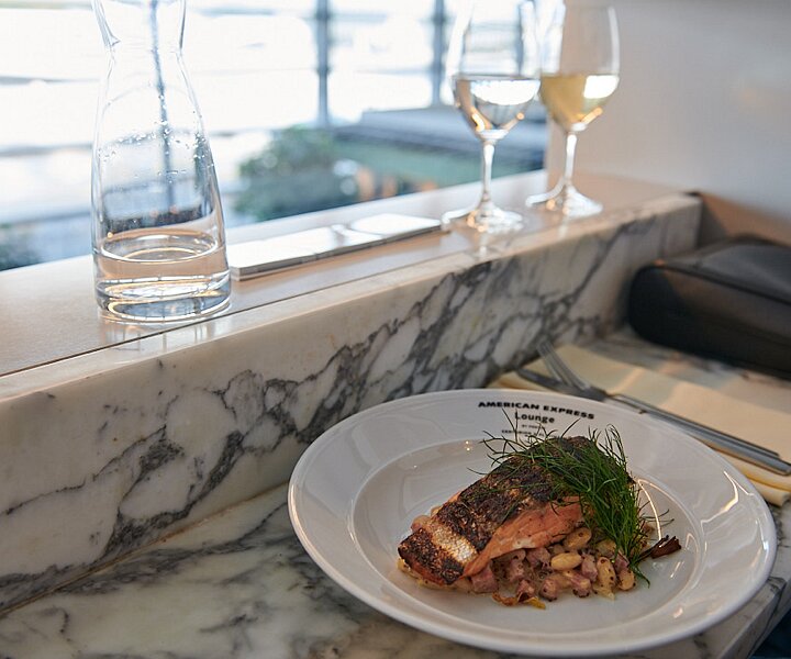 _DSC0991 Lunch at Pontus in the Air lounge at Arlanda airport before departure to Copenhagen.