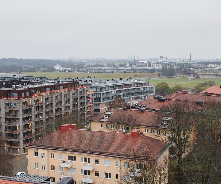 _DSC1339 View from the apartment at Gärdet in November.