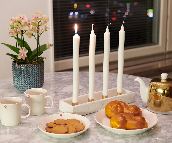 _DSC1474 First advent Sunday at the apartment at Gärdet.