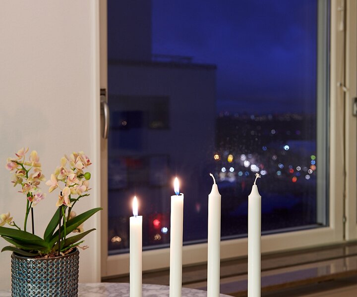 _DSC1616 Second advent Sunday at the apartment at Gärdet.