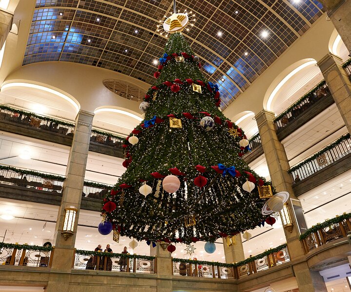 _DSC1668 The Christmas tree at NK department store.