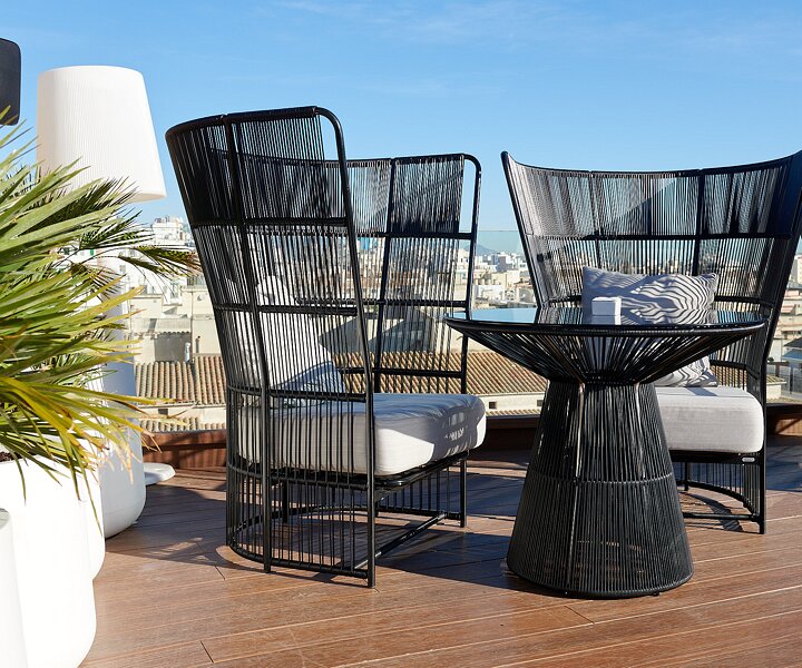 _DSC1910 At the rooftop terrace at Nakar hotel in Palma.