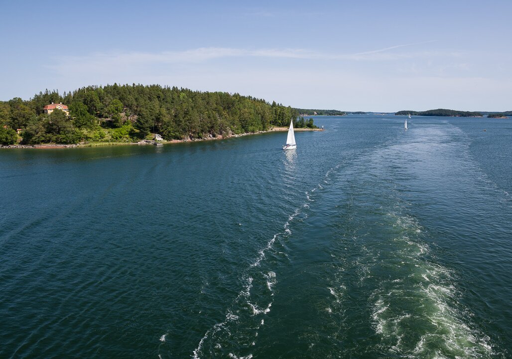 Boat trip Boat trip in the Stockholm archipelago.
