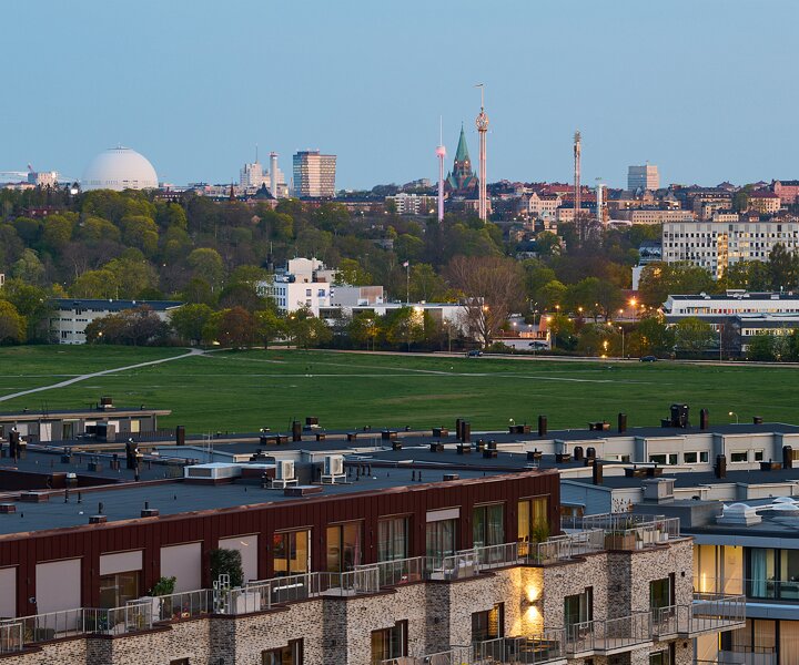 _DSC5287 Evening view from Gärdet in May.