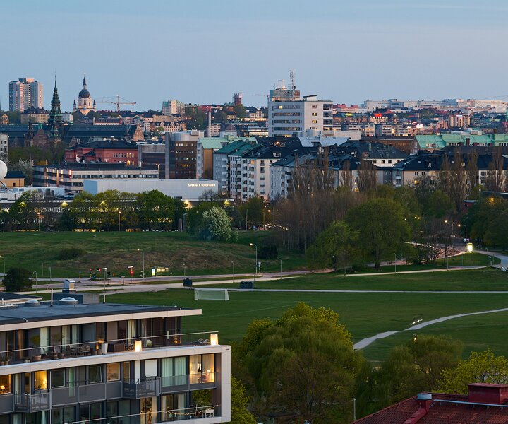 _DSC5288 Evening view from Gärdet in May.