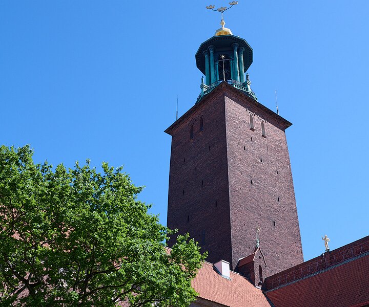 _DSC5684 View of Stockholm City Hall tower.