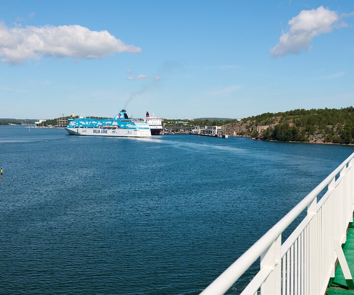_DSC6299 Boat trip, arriving at Mariehamn.
