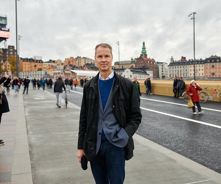 _DSC6598 Arto at Guldbron (the golden bridge) on the opening day.