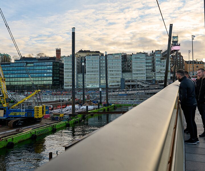 _DSC6724 At Guldbron (the golden bridge) at Slussen.