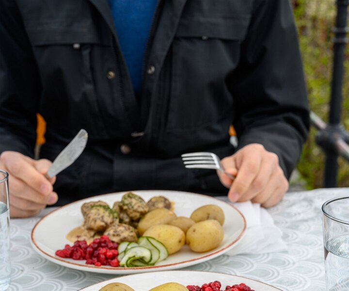 _DSC2537 Swedish meatballs for lunch at Skansen.