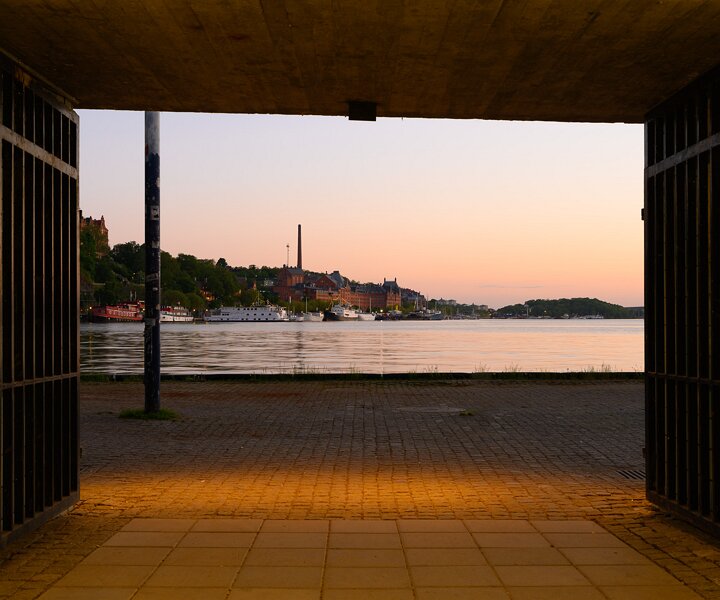 _DSC3112-1 Stockholm, summer night city.