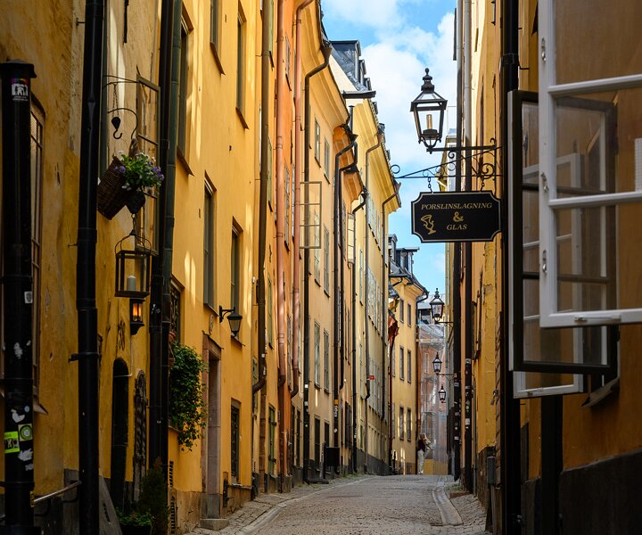 _DSC3219 In the Old Town (Gamla Stan) of Stockholm.
