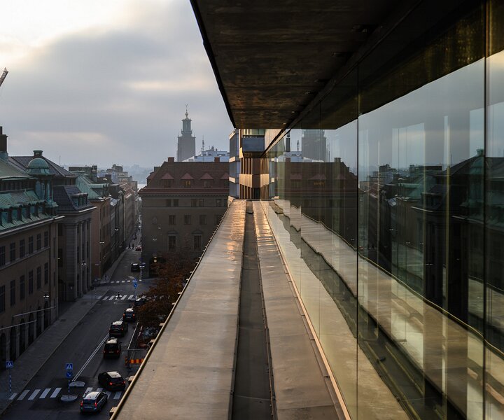 _DSC4835-1 View from an office building. The Stockholm City Hall tower in the background.