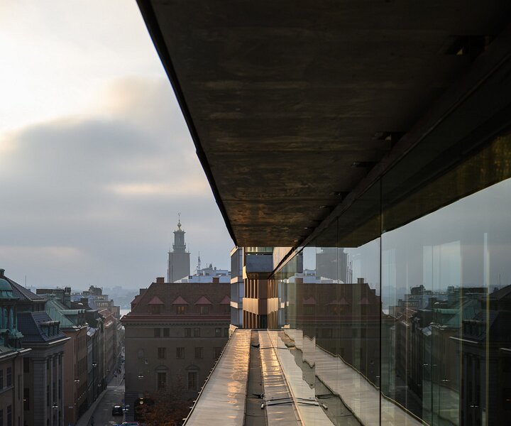 _DSC4836 View from an office building. The Stockholm City Hall tower in the background.