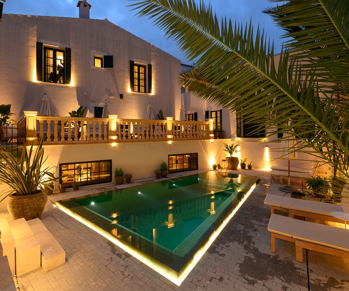 _DSC5702 The pool area at hotel Concepció by Nobis in Palma.