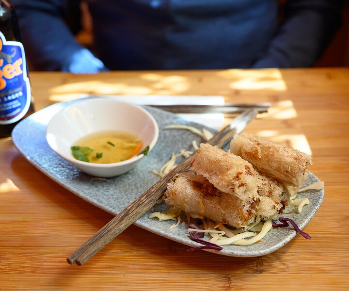 _DSC9832 Spring rolls at Monsieur Vuong in Berlin.