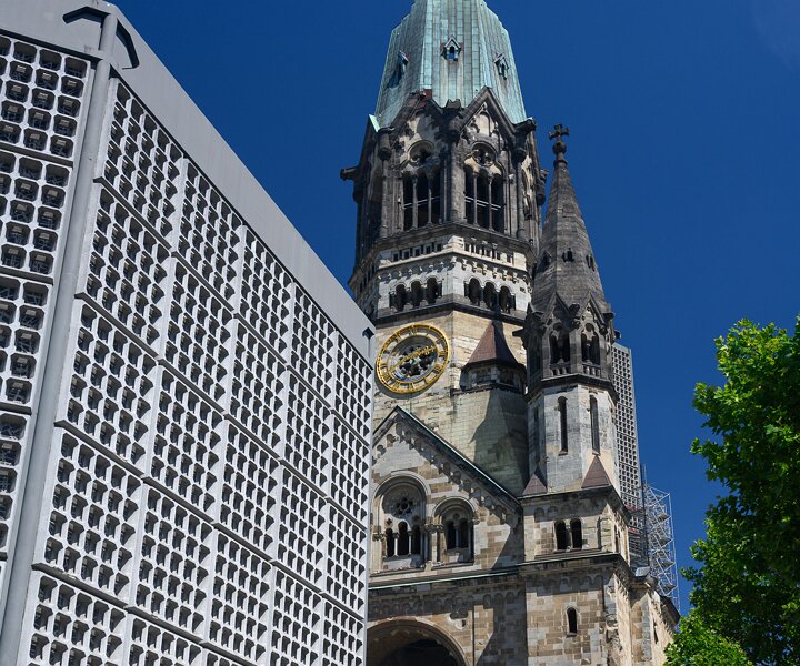 _DSC4469 Kaiser-Wilhelm memorial church in Berlin.